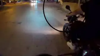 Hatay'da Duvara Çarpan Otomobilin Anları Kask Kamerasına Yansıdı
