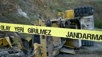 Kırıkkale'de İş Makinesi Uçurumdan Düştü: Operatör Ağır Yaralandı