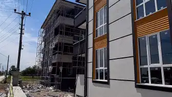 Konya'da İnşaatta Akıma Kapılan İşçi Dördüncü Kattan Düştü