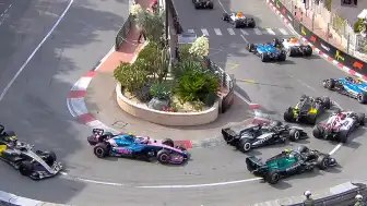 Monaco Grand Prix'sinde Kaza ve Kural İhlalleri Sonucu 7 Pilot Yarış Dışı Kaldı