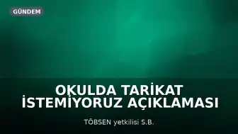 Okulda Tarikat İstemiyoruz Açıklaması Nedeniyle Verilen Kınama Cezası İptal Edildi
