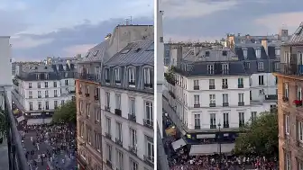 PSG'nin Şampiyonlar Ligi Zaferi Sonrası Paris Sokaklarında Olağanüstü Görüntüler