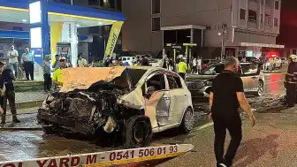 Samsun'un Atakum İlçesinde Zincirleme Kaza: 5 Yaralı