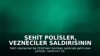 Şehit Polisler, Vezneciler Saldırısının 10. Yılında Anıldı