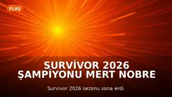Survivor 2026 Şampiyonu Mert Nobre Oldu