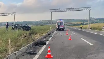 Tekirdağ'da Trafik Kazası: 10 Yaralı