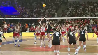 Voleybol Milletler Ligi: Filenin Sultanları Belçika Karşısında Galip Geldi