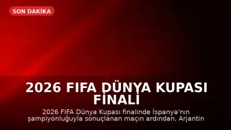 2026 FIFA Dünya Kupası Finali Sonrası: Lionel Messi Gözyaşlarını Tutamadı