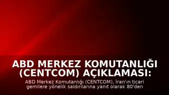 ABD Merkez Komutanlığı (CENTCOM) Açıklaması: "İran'a ait 80'i aşkın askeri hedefin vurulduğu misilleme dalgası tamamlandı"