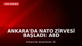 Ankara'da NATO Zirvesi Başladı: ABD Başkanı Donald Trump'ı Taşıyan Uçak Esenboğa'ya İndi