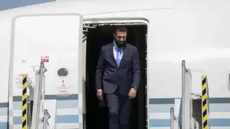 Ankara'ya Ziyaret: Suriye Cumhurbaşkanı Ahmed Şara Esenboğa Havalimanı'na İndi