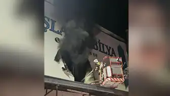 Bursa İnegöl'de Mobilya Fabrikasında Yangın Çıktı