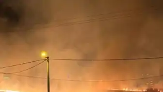 Çanakkale Karacaören Köyü Yakınlarında Otluk Alan Yangını Çıktı