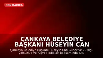 Çankaya Belediye Başkanı Hüseyin Can Güner İçin Tutuklama Talebi