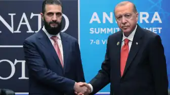 Cumhurbaşkanı Erdoğan Suriye Cumhurbaşkanı Şara ile bir araya geldi