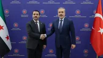 Dışişleri Bakanı Hakan Fidan, Suriye Dışişleri Bakanı Esad Hasan ile bir araya geldi