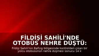 Fildişi Sahili'nde Otobüs Nehre Düştü: 14 Ölü, 40 Yaralı