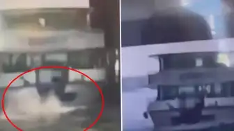 Haliç'te Tur Teknesinin Köprüye Çarpması Sonucu Bir Kişi Hayatını Kaybetti