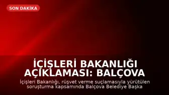 İçişleri Bakanlığı Açıklaması: Balçova Belediye Başkanı Görevden Uzaklaştırıldı