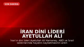 İran Dini Lideri Ayetullah Ali Hamaney İçin Tahran'da Devlet Töreni Düzenlendi