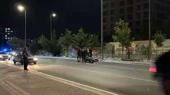 Kayseri'de Motosikletli Polis Memuru Yaralandı