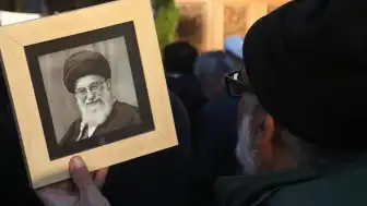 Kerbela'da Eski İran Lideri Ali Hamaney İçin Cenaze Töreni Başladı