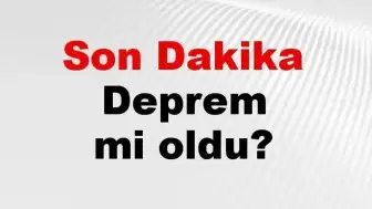 Muğla Datça'da 3.7 Büyüklüğünde Deprem Meydana Geldi