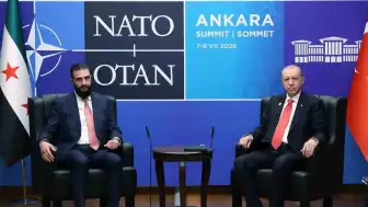 NATO Zirvesi Kapsamında Cumhurbaşkanı Erdoğan ve Suriye Cumhurbaşkanı Ahmed Şara Bir Araya Geldi