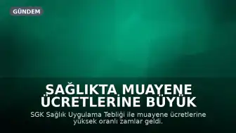 Sağlıkta Muayene Ücretlerine Büyük Artış: Uzmanlardan Sağlığa Erişim Uyarısı
