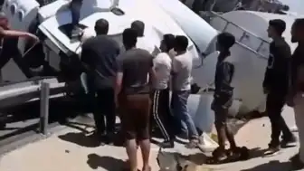 Şırnak Silopi'de Tankerin Devrilmesi Sonucu Bir Kişi Hayatını Kaybetti