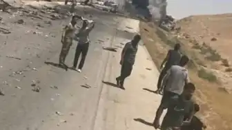 Suriye'de Yolcu Otobüslerinin Karıştığı Kazada 35 Kişi Yaşamını Yitirdi