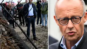 Friedrich Merz, Tatil Sonrası Orman Yangını Bölgesinde Protestoyla Karşılaştı