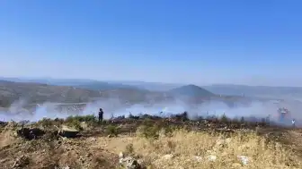 Muğla'nın Menteşe İlçesinde Makilik Alanda Çıkan Yangın Söndürüldü