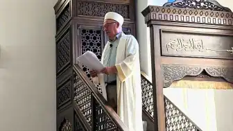 44 Yıllık İmam Kamil Binal, Cemaatine Hutbeyle Veda Etti
