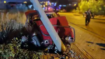 Çan'da Trafik Kazası: 1 Ölü, 4 Yaralı