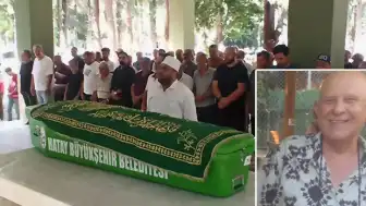 Silivri Açıklarında Batan Geminin Kaptanı Y.K.'nın Cenazesi Memleketinde Toprağa Verildi