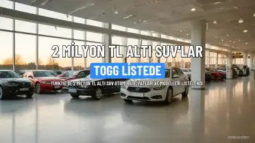 İki Milyon TL Altı SUV Modelleri Listelendi: Togg'un Sırası Dikkat Çekti
