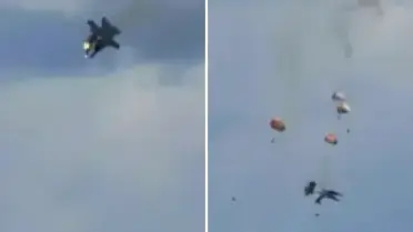 ABD'de Gösteri Uçakları Çarpıştı: 4 Pilot Kurtuldu