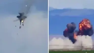ABD'de Hava Gösterisinde İki Savaş Uçağı Çarpıştı