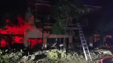 Adana'da Yangın Çıkan Evde Mahsur Kalan 6 Kişi Kurtarıldı