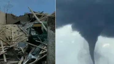 Çorum'da Hortum: 5 Yaralı, 60 Hanenin 14'ü Oturulamaz Durumda