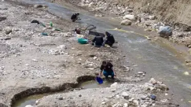 Dere Yataklarında Kırıntı Madenciliği ile Altın Arayışı Yoğunlaştı