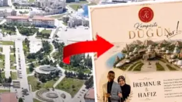 Devlet Üniversitesinde Düğün Etkinliği: Resmi Hesaptan Davetiye Paylaşıldı