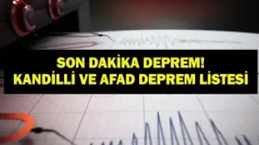 Malatya'da 5.6 Büyüklüğünde Deprem Meydana Geldi