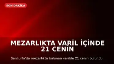 Mezarlıkta Varil İçinde 21 Cenin Bulundu