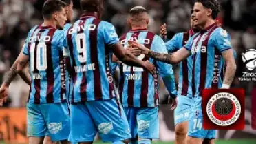 M.'nin golüyle Trabzonspor finale yükseldi