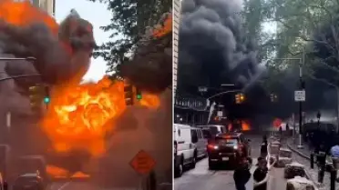 New York'ta Araçta Patlama: Paniğe Neden Oldu, Terör Şüphesi Araştırılıyor