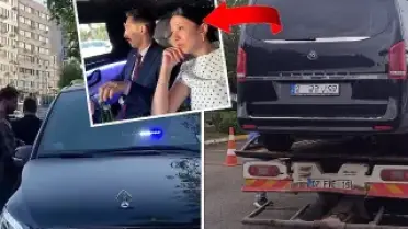 Parti Logolu Araçla Çakar Kullanan Sürücüye 313 Bin Lira Ceza
