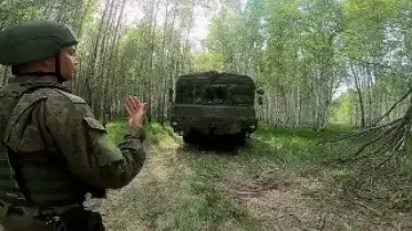 Rusya ve Belarus'ta Nükleer Tatbikat Başladı