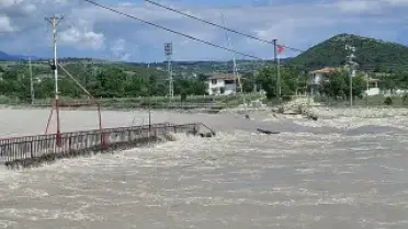 Tokat Erbaa'da Tarım Alanları Su Baskınıyla Karşı Karşıya Kaldı